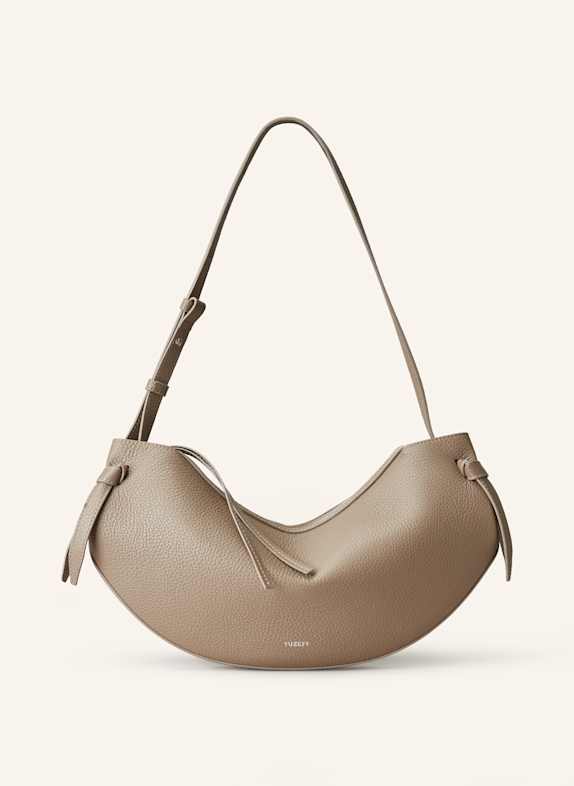 YUZEFI Torba na ramię FORTUNE COOKIE LARGE CAMELOWY