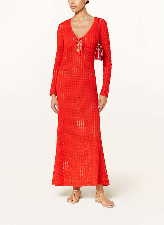 SIMKHAI Knit dress ELTON RED