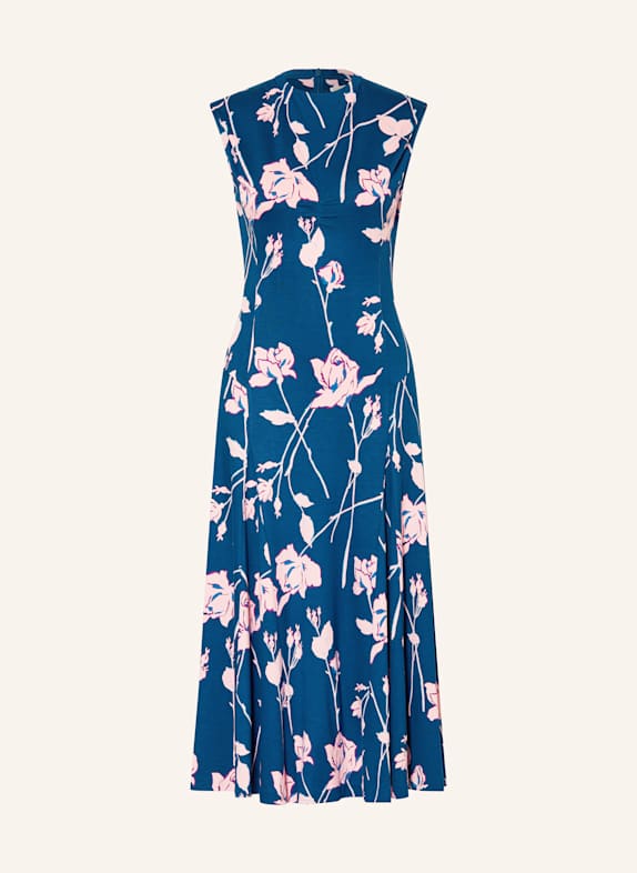 DIANE VON FURSTENBERG Jerseykleid LEORA DUNKELBLAU/ ROSA/ DUNKELLILA