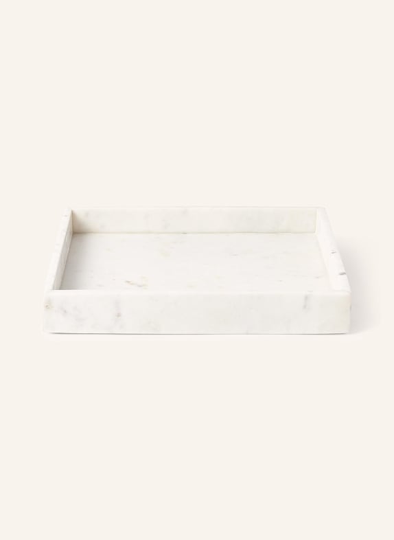 Westwing Collection VENICE marble tray WHITE