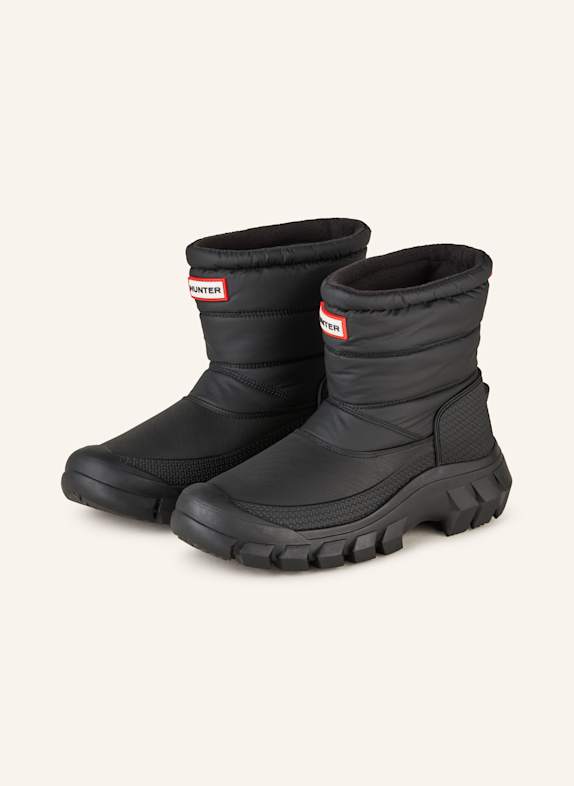 HUNTER Boots INTREPID TALL SCHWARZ