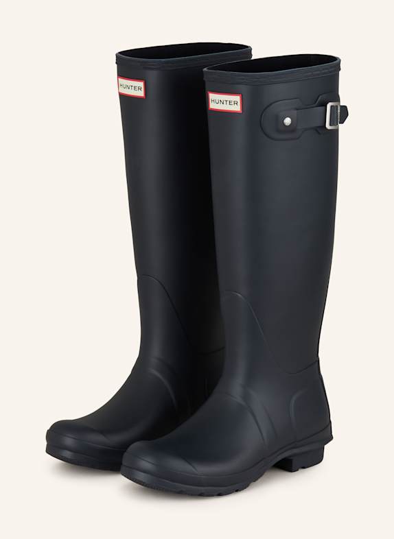 HUNTER Gummistiefel ORIGINAL TALL DUNKELBLAU