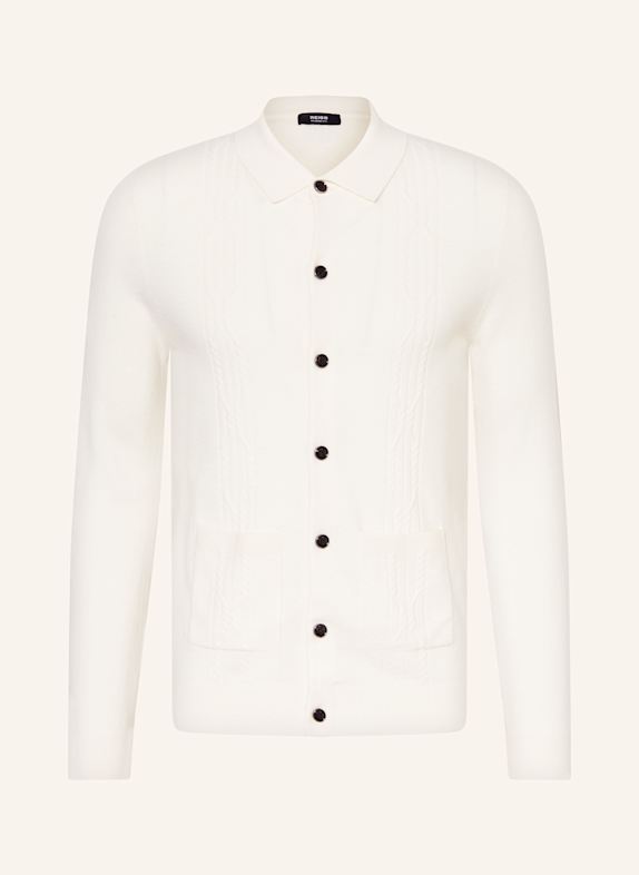 REISS Strickjacke WEISS