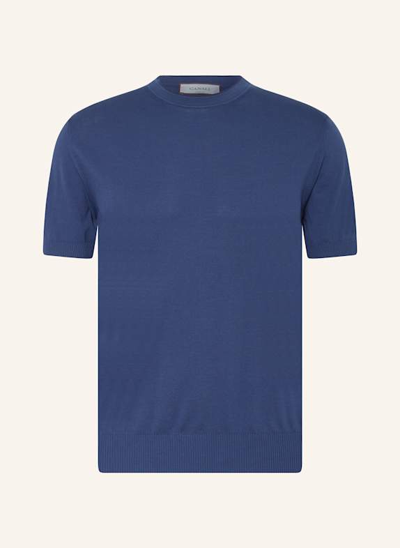 CANALI Knit shirt DARK BLUE