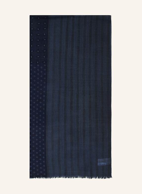 STETSON Scarf DARK BLUE/ BLUE
