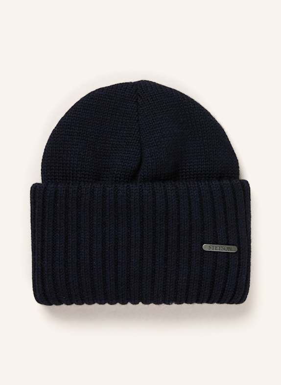 STETSON Beanie DARK BLUE