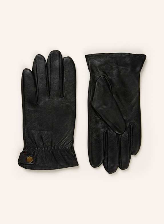 STETSON Lederhandschuhe SCHWARZ