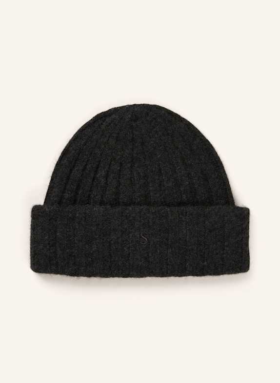 STETSON Cashmere-Mütze DUNKELGRAU