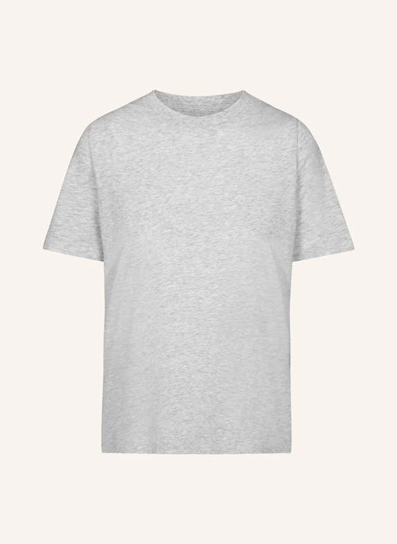 SKIMS Lounge-Shirt RELAXED TEES LIGHT HEATHER GREY