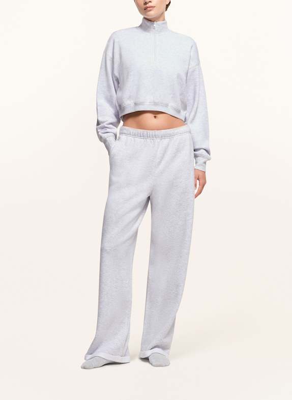 SKIMS Loungesweatshirt COTTON FLEECE LIGHT HEATHER GREY