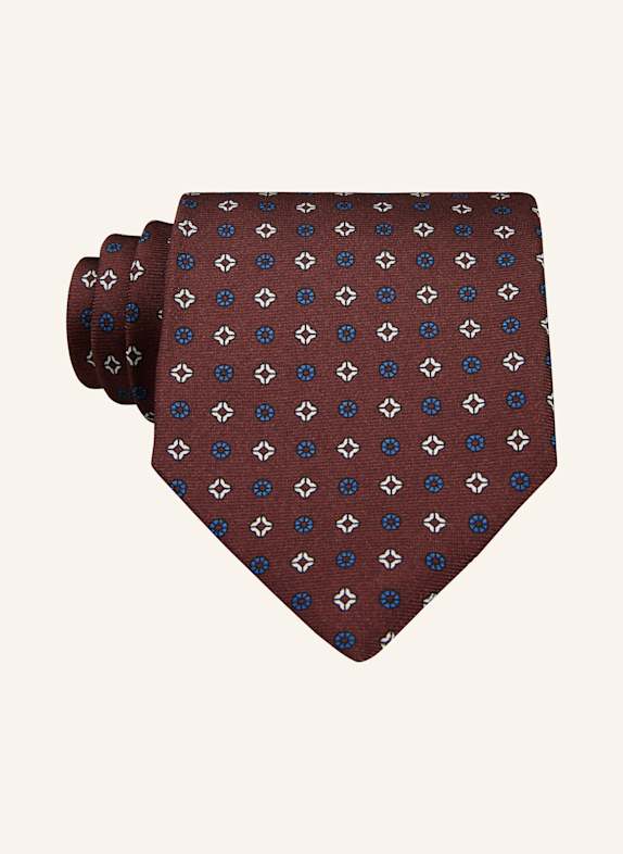 VIOLA MILANO Tie DARK RED