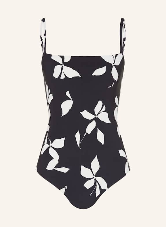JETS Australia Badeanzug ELORA BLOOM SCHWARZ/ WEISS