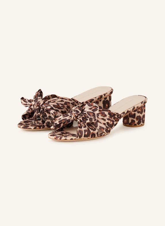 LOEFFLER RANDALL Mules EMILIA BRAUN/ DUNKELBRAUN/ HELLBRAUN