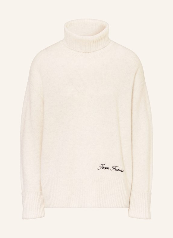 FROM FUTURE Turtleneck sweater in cashmere ECRU