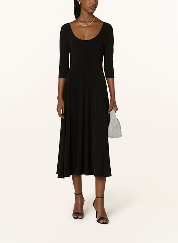 NORMA KAMALI Jerseykleid SCHWARZ