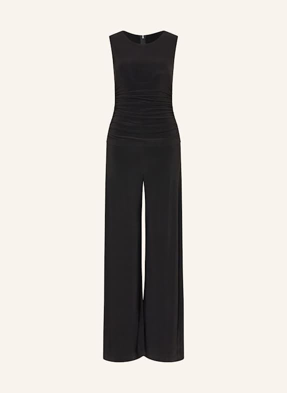 NORMA KAMALI Jersey-Jumpsuit SCHWARZ
