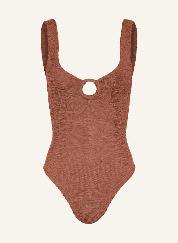 Hunza G Swimsuit CELINE DUSKY PINK