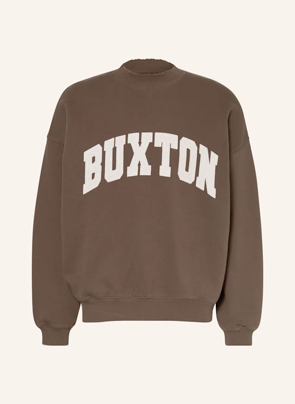 COLE BUXTON Sweatshirt BROWN/ WHITE