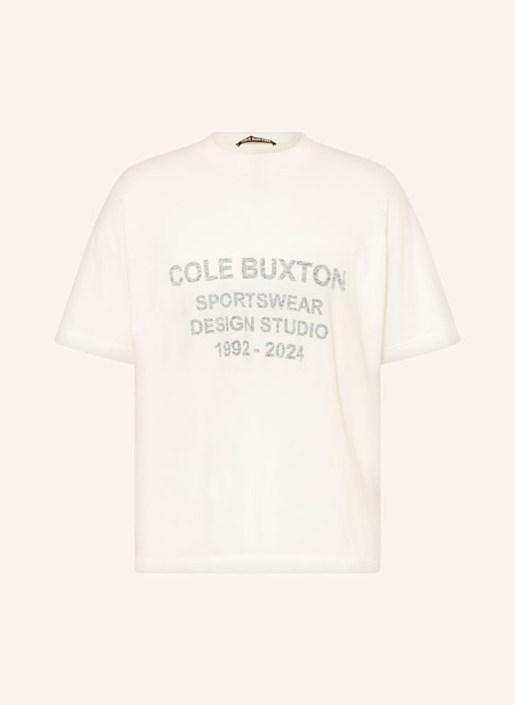 COLE BUXTON T-Shirt INSIDE OUT WEISS/ GRAU