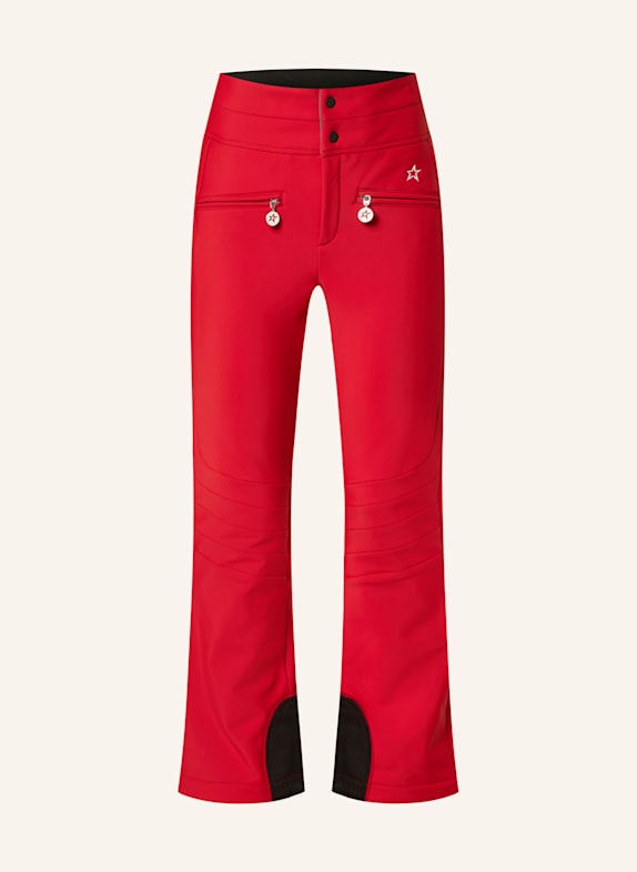 PERFECT MOMENT Softshell-Skihose AURORA ROT/ SCHWARZ