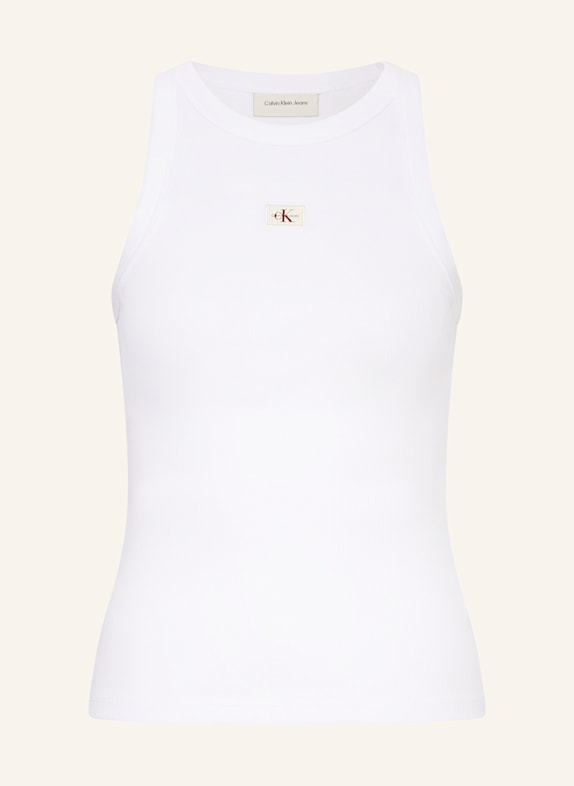 Calvin Klein Jeans Top WHITE