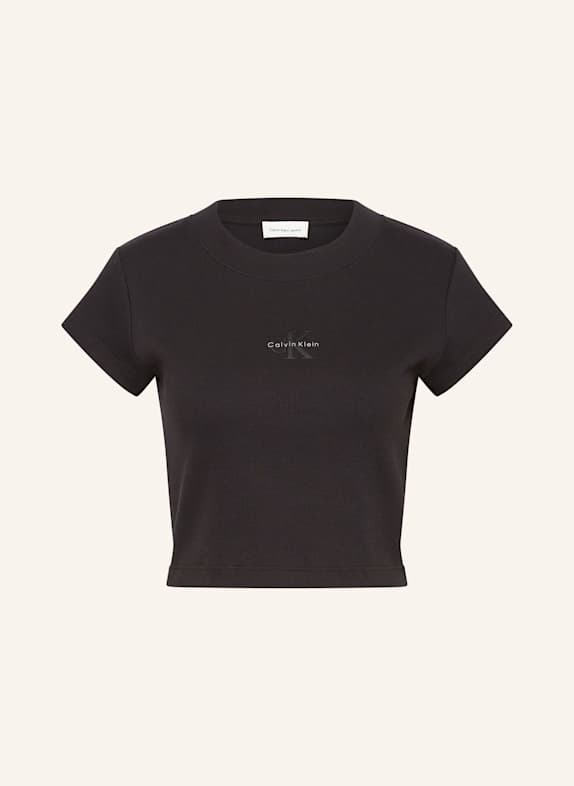 Calvin Klein Jeans Cropped shirt BLACK