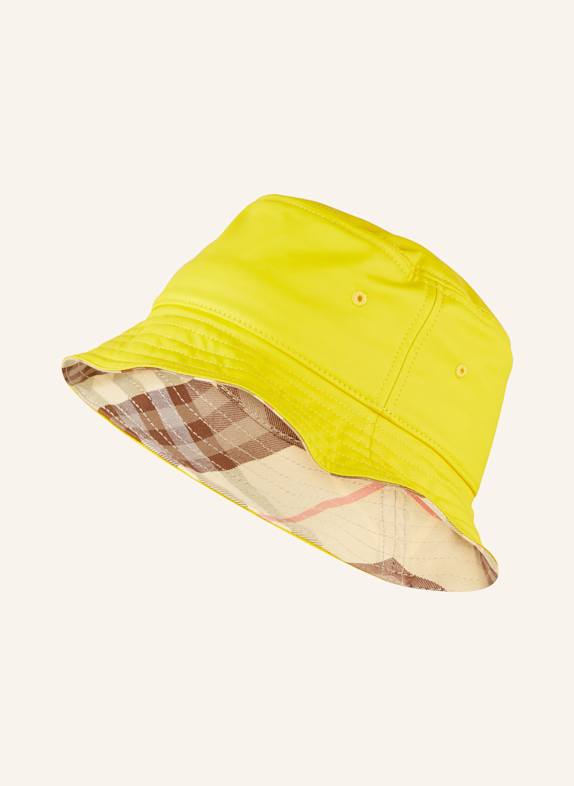 BURBERRY Bucket-HAT DUNKELGELB