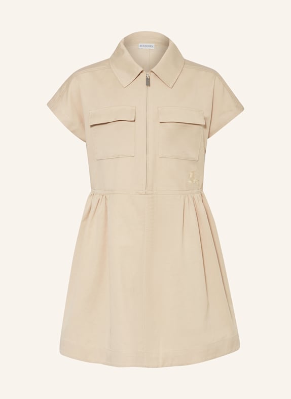 BURBERRY Hemdblusenkleid BEIGE