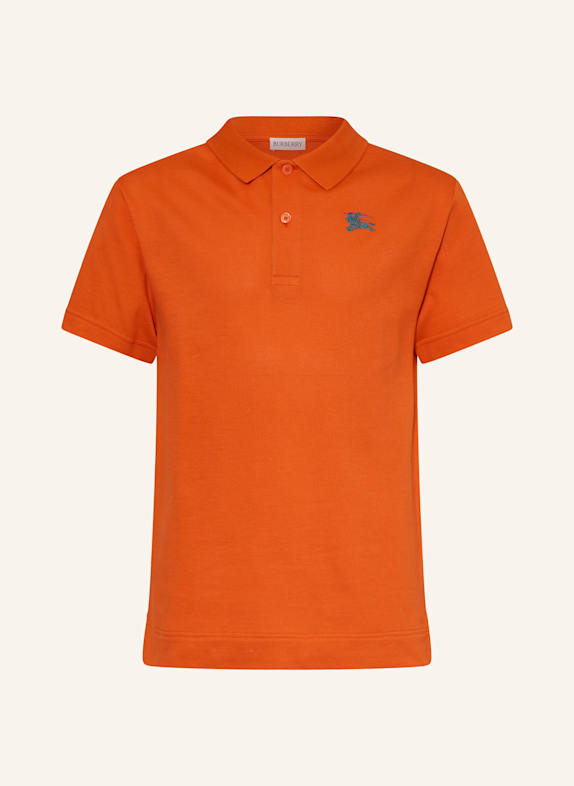 BURBERRY Piqué-Poloshirt ORANGE