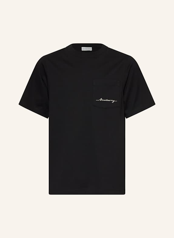 BURBERRY T-Shirt SCHWARZ