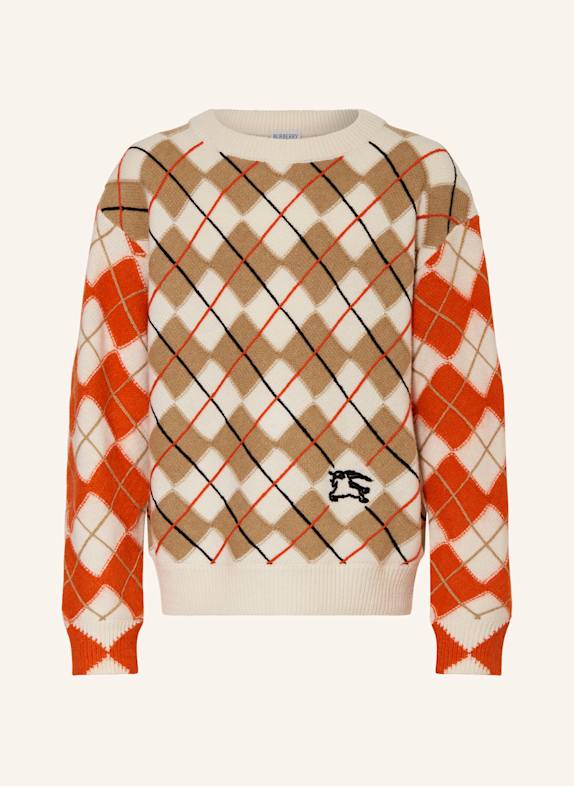 BURBERRY Pullover BEIGE/ CREME/ ORANGE