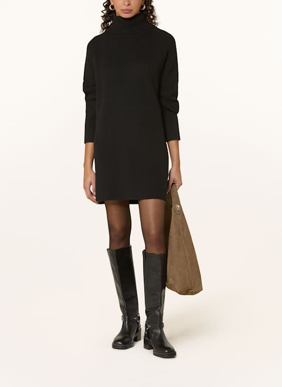 NEO NOIR Strickkleid TERRA SCHWARZ