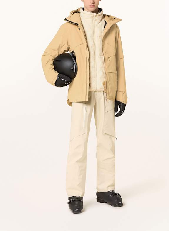 THE MOUNTAIN STUDIO Ski jacket S-1 LIGHT BROWN