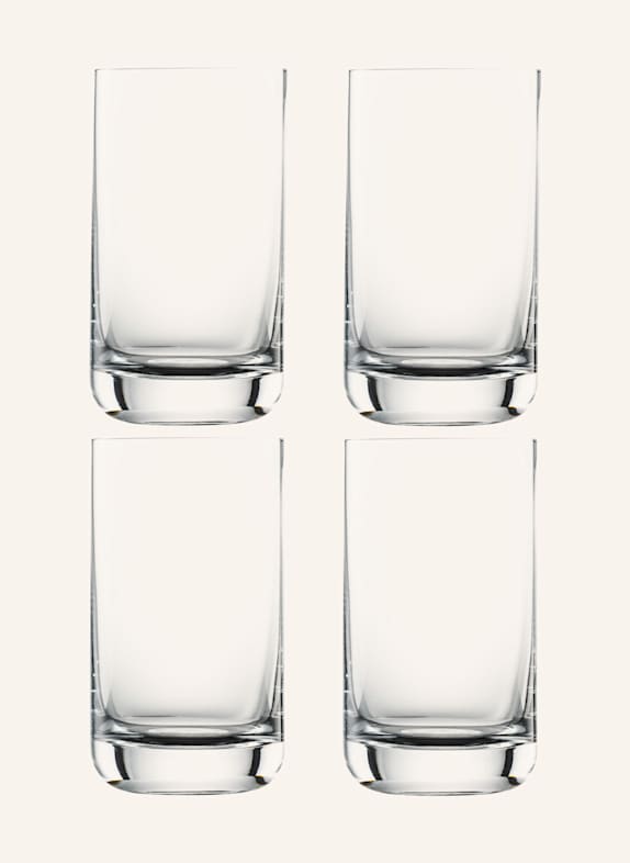 SCHOTT ZWIESEL set of 4 MIOVINO wine glasses WHITE