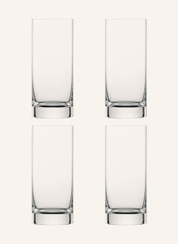 ZWIESEL GLAS 4er-Set Biergläser TAVORO WEISS