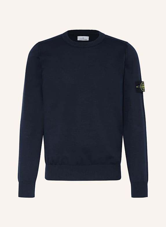 STONE ISLAND Sweter GRANATOWY