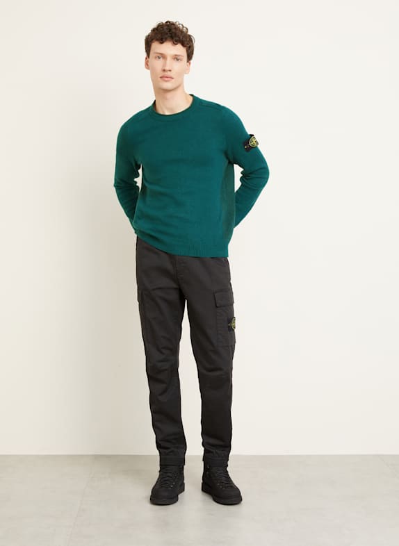 STONE ISLAND Sweter PETROL