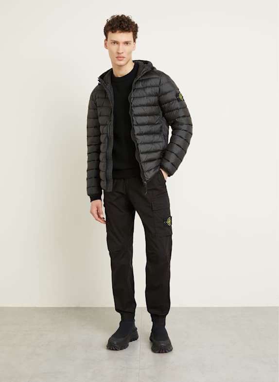 STONE ISLAND Cargobroek PARACADUTE ZWART