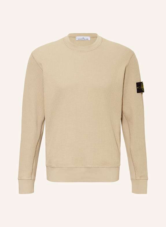 STONE ISLAND Sweatshirt HELLBRAUN