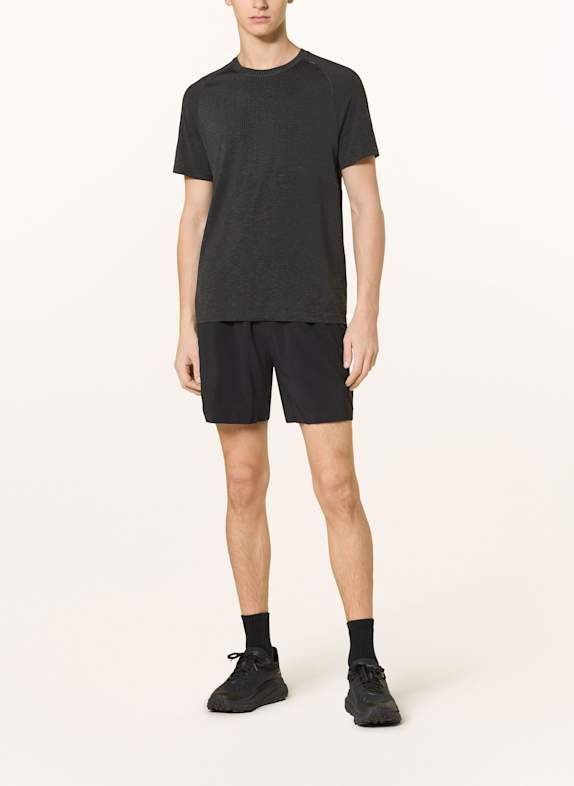 lululemon Koszulka METAL VENT TECH CZIEMNOSZARY / SZARY