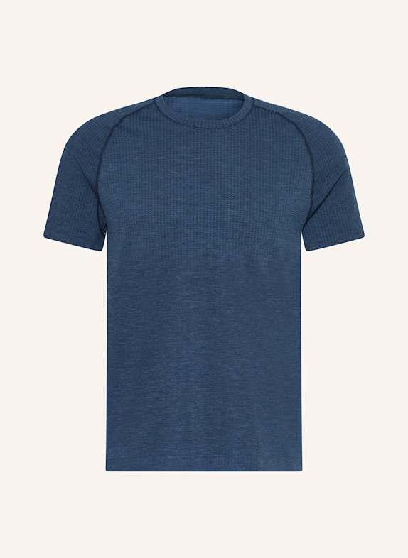 lululemon T-Shirt METAL VENT BLAU/ DUNKELBLAU