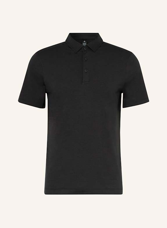 lululemon Funktions-Poloshirt EVOLUTION SCHWARZ