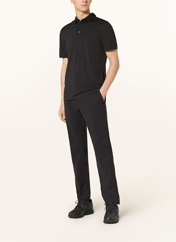 lululemon Tricou polo funcțional EVOLUTION NEGRU