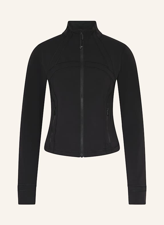 lululemon Yoga-Jacke DEFINE CROPPED SCHWARZ