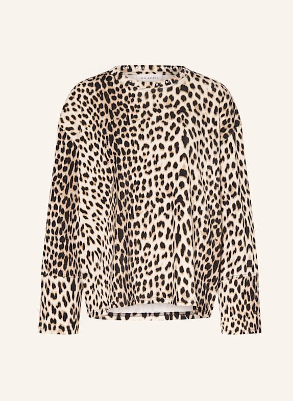 OH APRIL Longsleeve CAROL CREME/ SCHWARZ/ BRAUN
