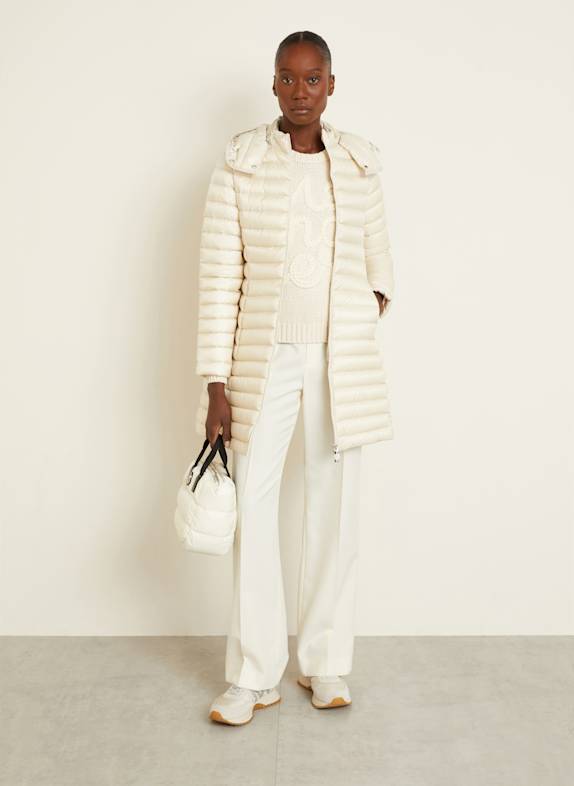 MONCLER Daunenmantel IGELONG CREME