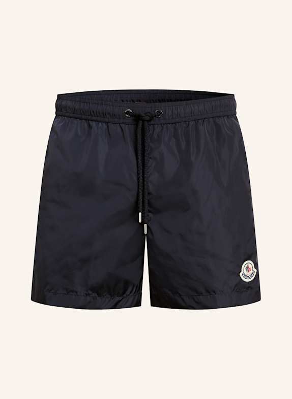 MONCLER Badeshorts SCHWARZ