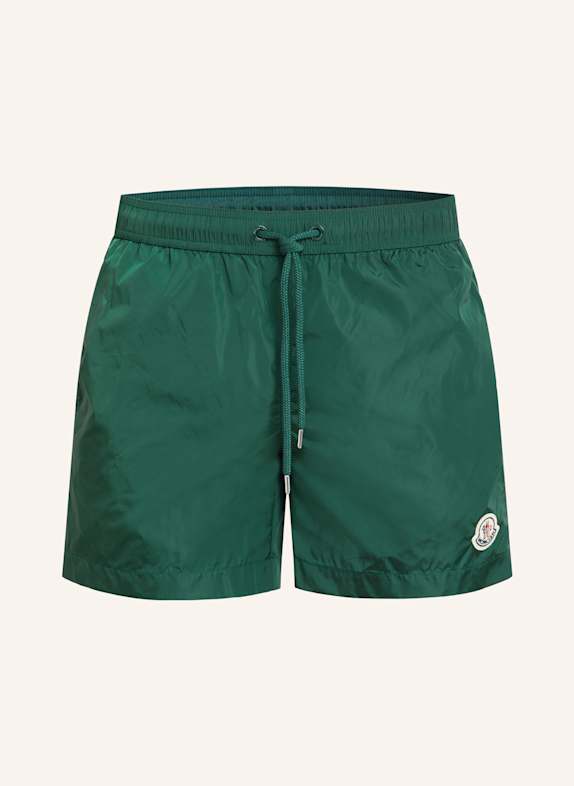 MONCLER Badeshorts DUNKELGRÜN