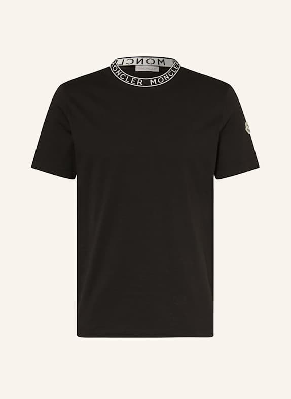 MONCLER T-Shirt SCHWARZ