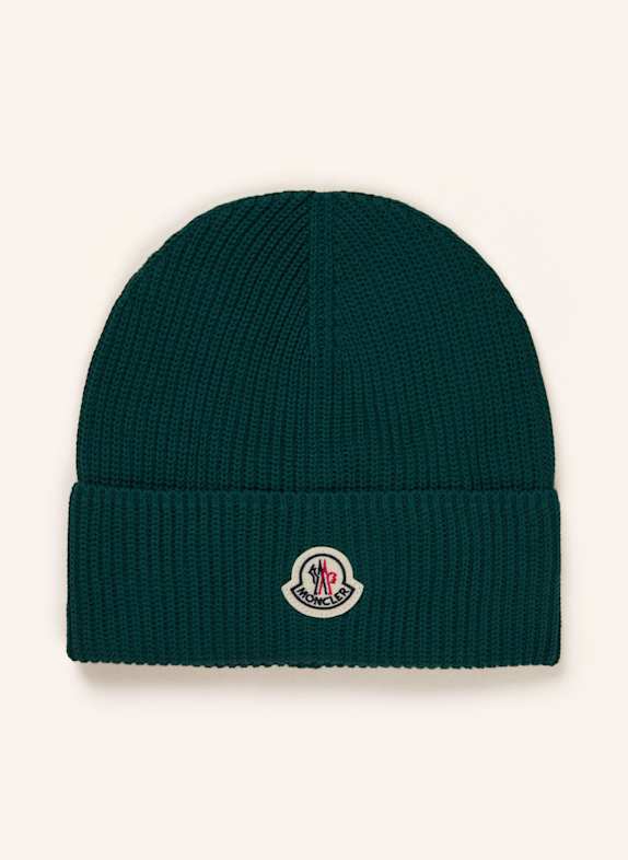 MONCLER Mütze DUNKELGRÜN